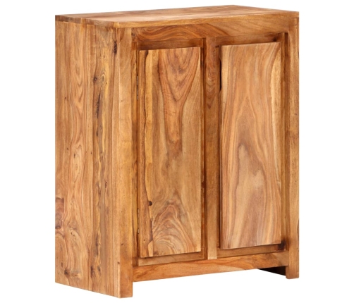 Aparador de madera maciza 60x33x75 cm