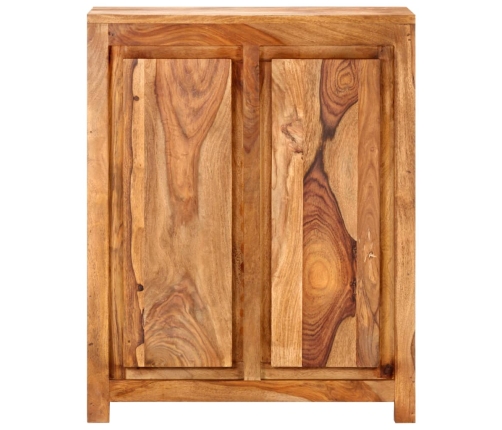 Aparador de madera maciza 60x33x75 cm