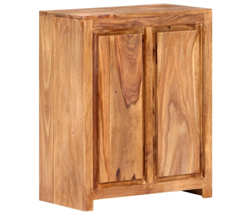 Aparador de madera maciza 60x33x75 cm