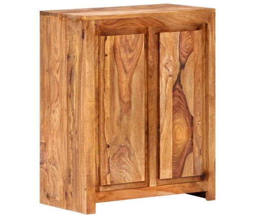 Aparador de madera maciza 60x33x75 cm