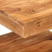 Mesa de centro de madera maciza de acacia 45x45x40 cm