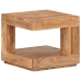 Mesa de centro de madera maciza de acacia 45x45x40 cm