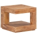 vidaXL Mesa de centro de madera maciza de acacia 45x45x40 cm