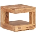 Mesa de centro de madera maciza de acacia 45x45x40 cm