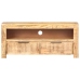 Mueble de TV madera maciza de mango rugosa 90x30x40 cm