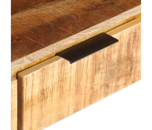 Mueble para TV de madera maciza de mango rugosa 119x30x41 cm