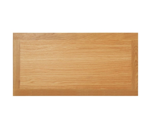 Mesa de centro de madera maciza de roble 90x45x40cm