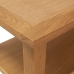 Mesa de centro de madera maciza de roble 90x45x40cm