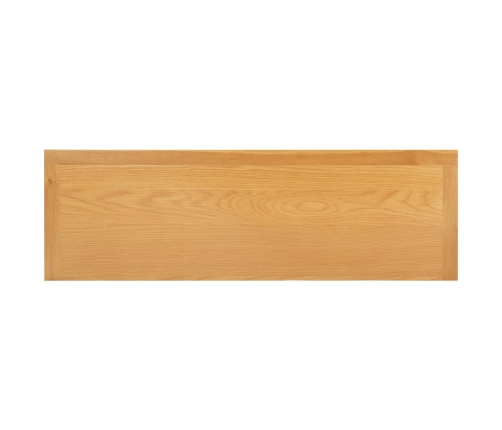 Cajonera de madera de roble macizo 105x33,5x73 cm