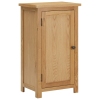 Aparador de madera de roble maciza 45x32x85 cm