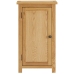 Aparador de madera de roble maciza 45x32x85 cm