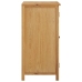 Armario de madera maciza de roble 76x52x105 cm