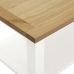 Mesa de centro de madera maciza de roble 110x55x40 cm