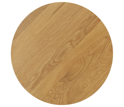 Mesita auxiliar de madera de roble maciza 40x50 cm