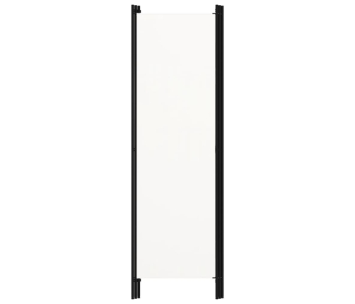 Biombo divisor de 3 paneles blanco 150x180 cm