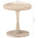 Mesa auxiliar de madera maciza de mango Ø40x45 cm