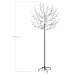 Árbol de Navidad 200 LEDs blanco cálido flores de cerezo 180 cm