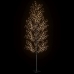 Árbol de Navidad 1200 LED blanco cálido flores de cerezo 400 cm