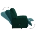 Sillón elevable tela verde oscuro