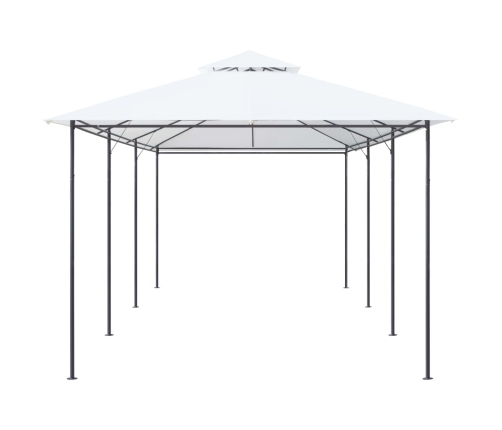 Cenador 600x298x270 cm blanco 180g/m²