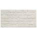 Paneles de pared 3D diseño de ladrillo 10 uds EPS blanco