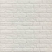 Paneles de pared 3D diseño de ladrillo 10 uds EPS blanco