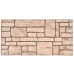 Paneles de pared 3D diseño de ladrillo 10 uds EPS beige