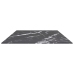 Tablero mesa diseño mármol vidrio templado negro 120x65 cm 8 mm