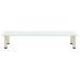 322768  TV Stand Frosted 100x35x17 cm Tempered Glass