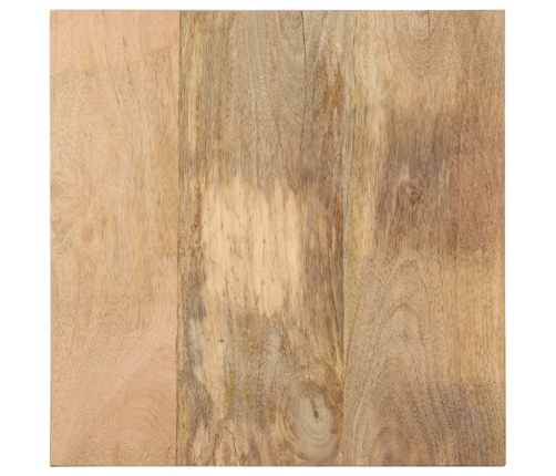 Mesa auxiliar de madera maciza de mango 40x40x35 cm