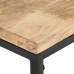 Mesa de centro de madera maciza de mango 110x60x35 cm