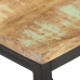 Mesa de centro de madera maciza reciclada 110x60x35 cm