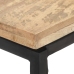 Mesa consola de madera maciza de mango 110x35x75 cm