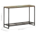 Mesa consola de madera maciza reciclada 110x35x75 cm