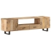 Mueble para la TV de madera maciza de mango 160x30x45 cm