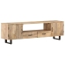 Mueble para la TV de madera maciza de mango 160x30x45 cm