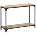 Mesa consola de madera maciza reciclada 110x30x75 cm