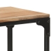 Mesa de centro de madera maciza de acacia 90x30x40 cm