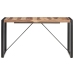 Mesa de comedor madera maciza 140x70x75 cm