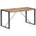 Mesa de comedor madera maciza 140x70x75 cm