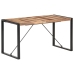 Mesa de comedor madera maciza 140x70x75 cm