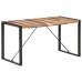 Mesa de comedor madera maciza 140x70x75 cm