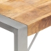 vidaXL Mesa de comedor madera maciza de mango rugosa 120x60x75 cm