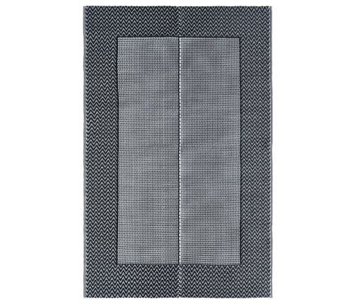 Alfombra de exterior PP gris 160x230 cm