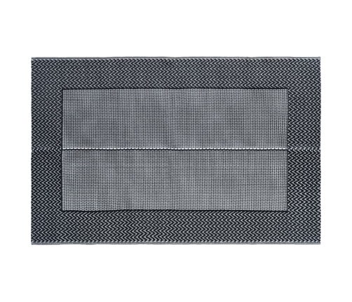 Alfombra de exterior PP gris 160x230 cm