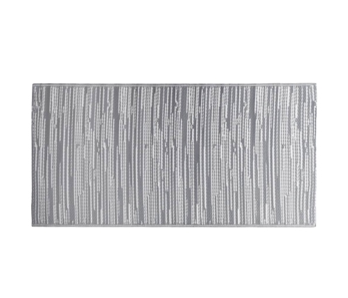 Alfombra exterior ARAKIL PP gris 160x230 cm