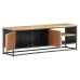 Mueble para TV de madera maciza de acacia 120x30x40 cm