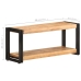 Mueble para TV de madera maciza de acacia 90x30x40 cm