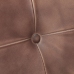 Sillas de comedor voladizad 2 uds cuero real marrón desgastado