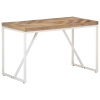 Mesa de comedor madera maciza de acacia y mango 120x60x76 cm